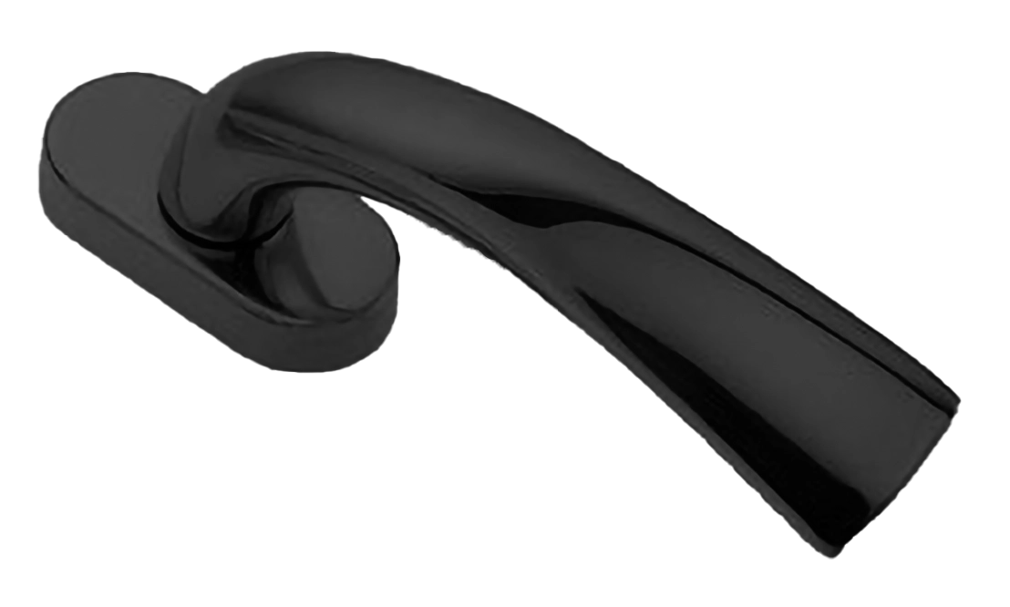 Ручка оконная RAFT W1 NERO, цвет - черный фото купить Томск