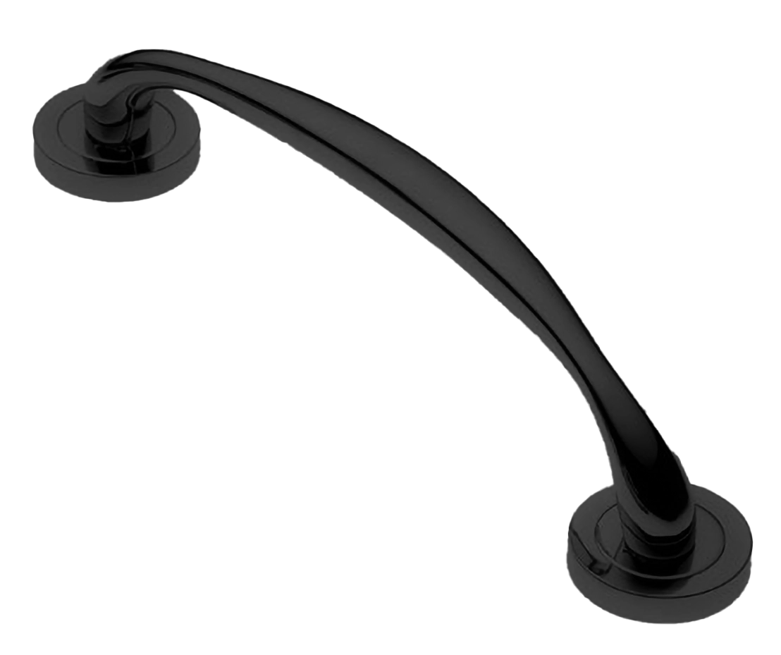 Ручка-скоба LEON PH NERO, цвет - черный фото купить Томск