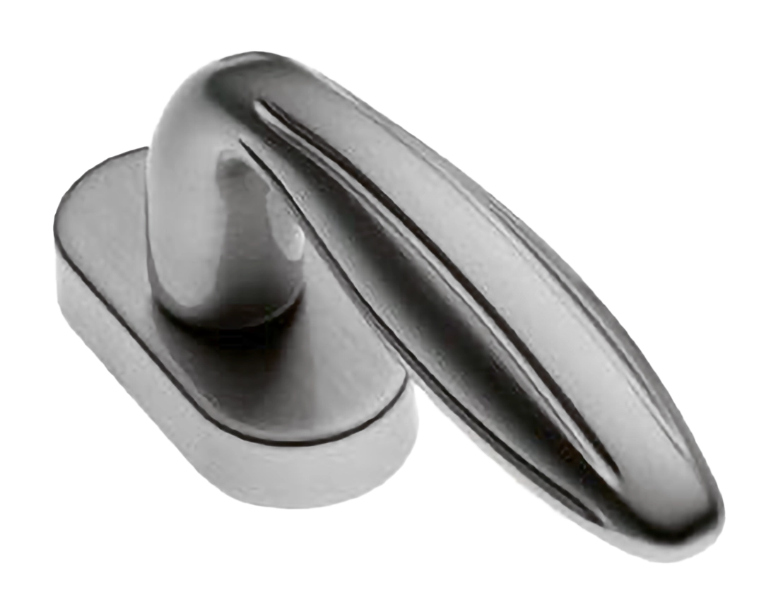 Ручка оконная BUD W1 CSA, цвет - матовый хром фото купить Томск