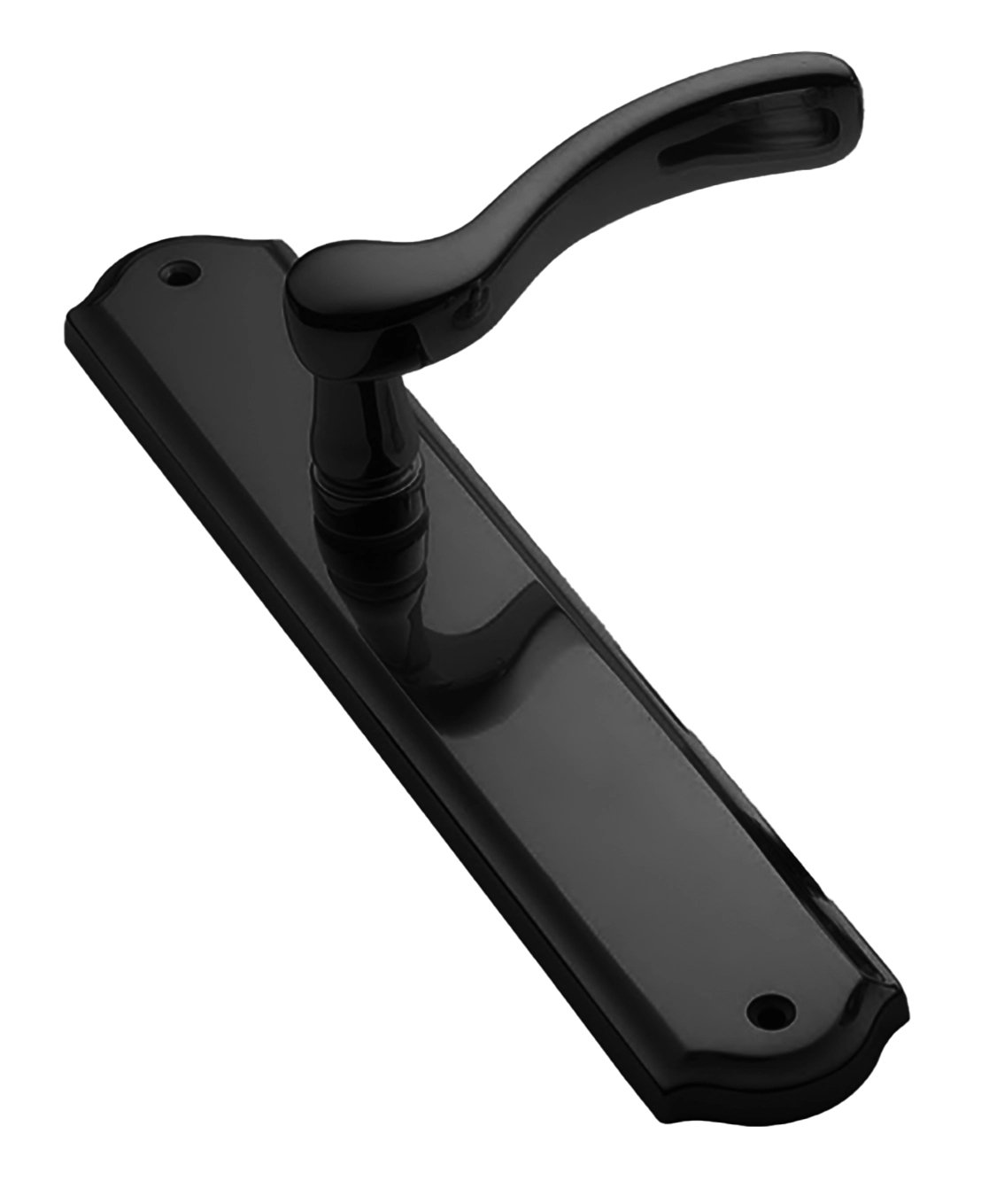 Ручка на планке ERICA PL NERO, цвет - черный фото купить Томск