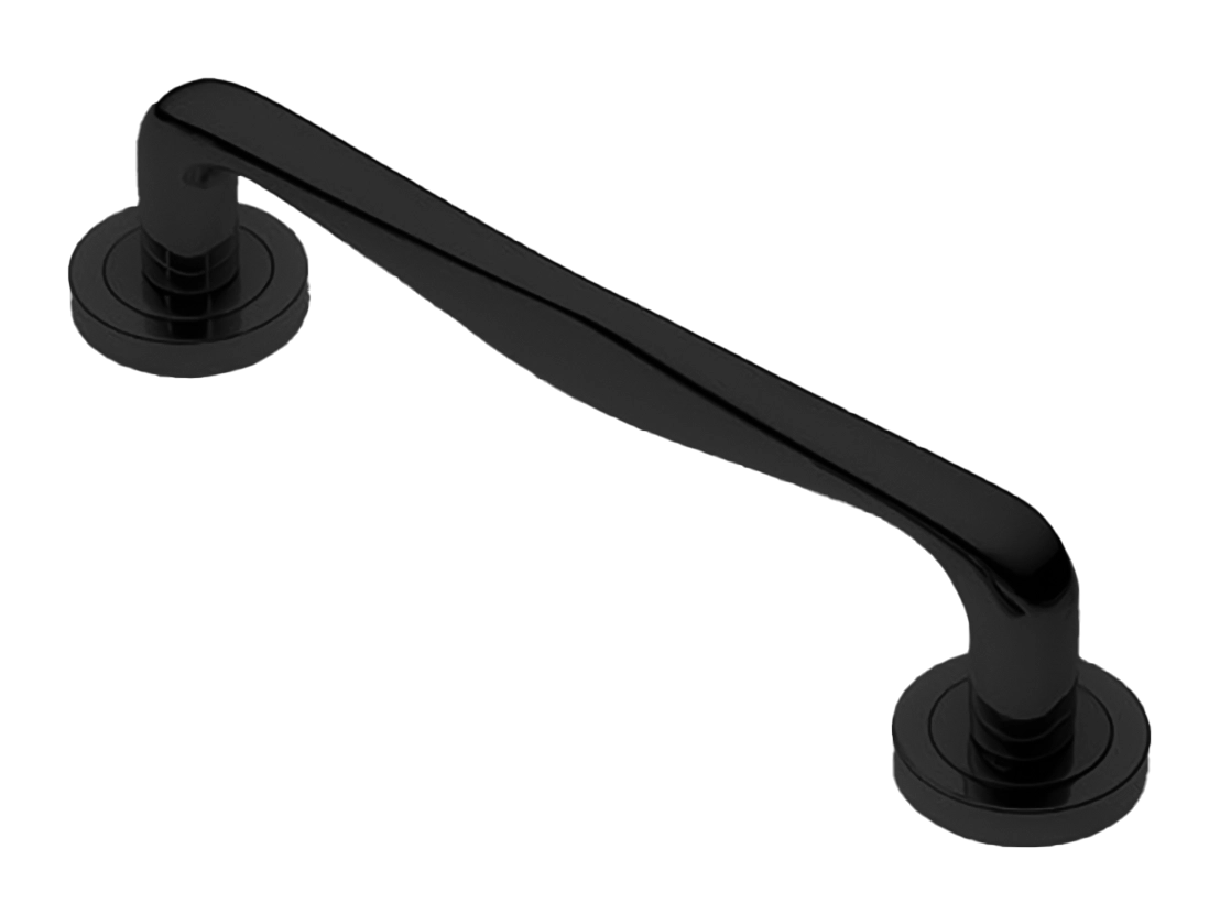 Ручка-скоба PETRA PH NERO, цвет - черный фото купить Томск