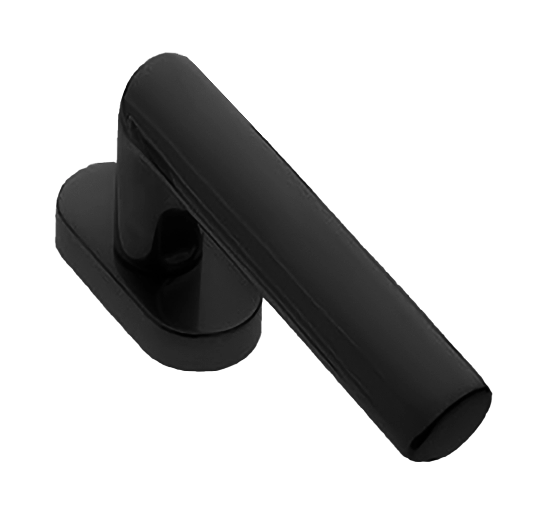 Ручка оконная STELLA W1 NERO, цвет - черный фото купить Томск