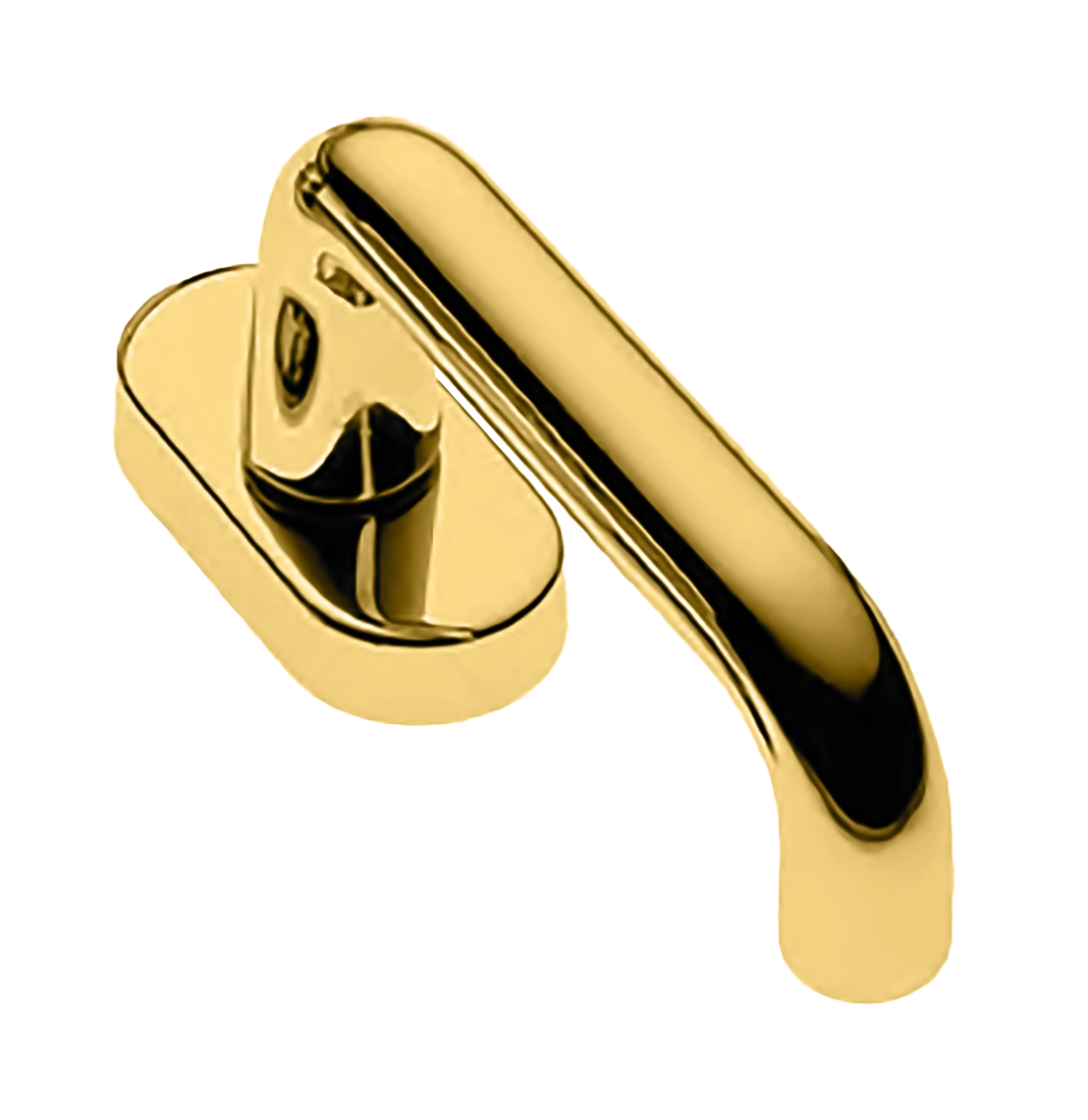 Ручка оконная IRIS W1 OTL, цвет - золото фото купить Томск