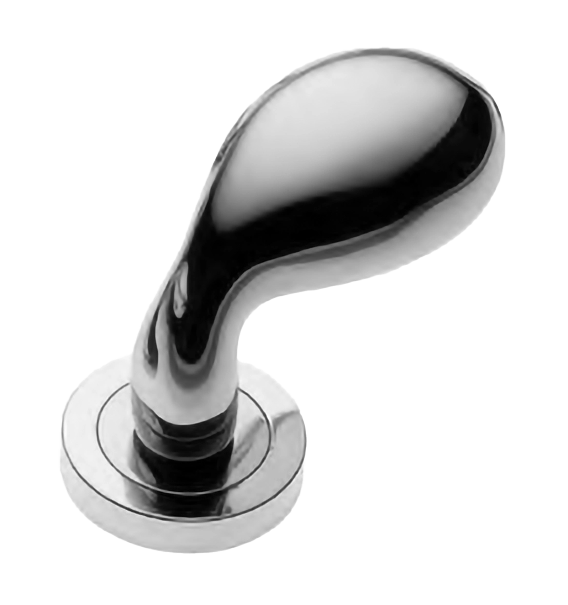 Ручка дверная AIR-2 R2 CRO раздельная на круглой розетке, цвет - хром фото купить Томск