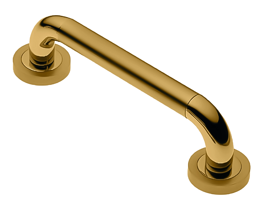 Ручка-скоба GAVANA PH OSA/OTL, цвет - матовое золото/золото фото купить Томск