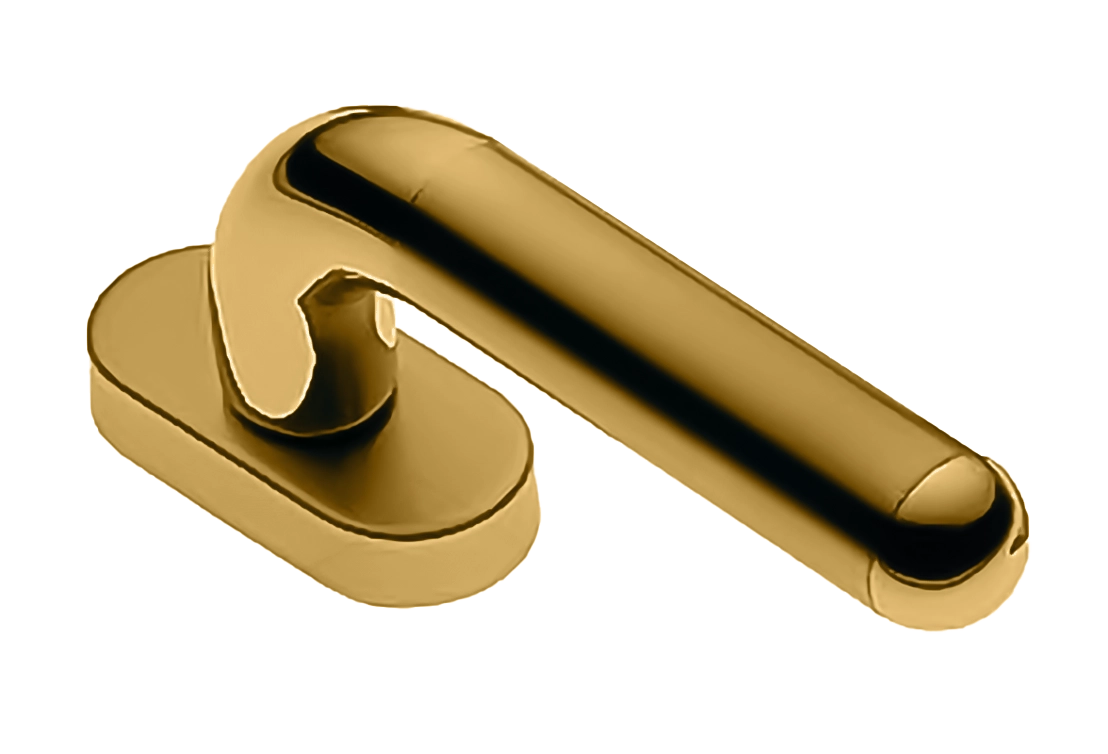 Ручка оконная GAVANA W1 OTL, цвет - золото фото купить Томск