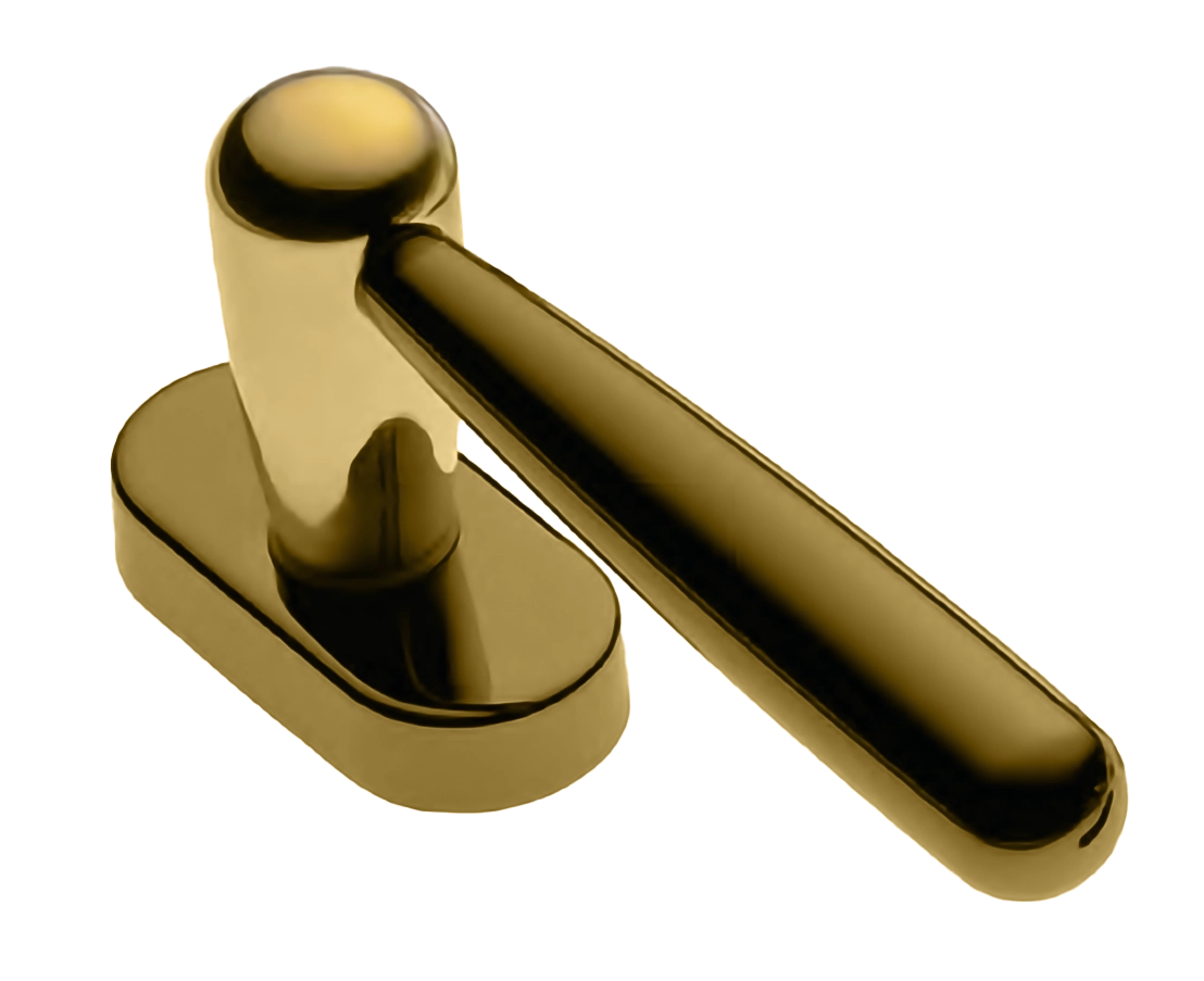 Ручка оконная PINOKKIO W1 OTL, цвет - золото фото купить Томск