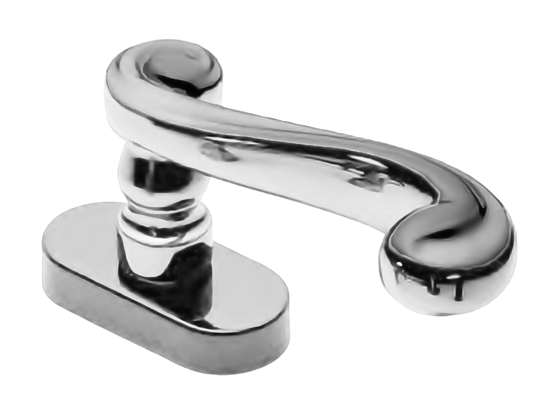 Ручка оконная PLAZA W1 CRO, цвет - хром фото купить Томск