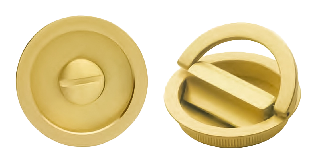 Ручка для раздвижной двери ART.75 CRO с поворотным кольцом, цвет - хром фото купить Томск