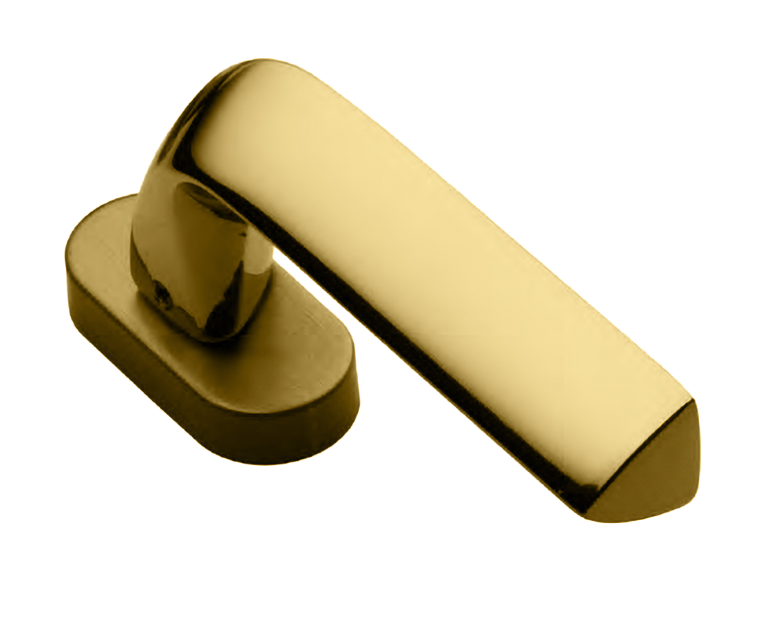 Ручка оконная MATRIX W1 OTL, цвет - золото фото купить Томск