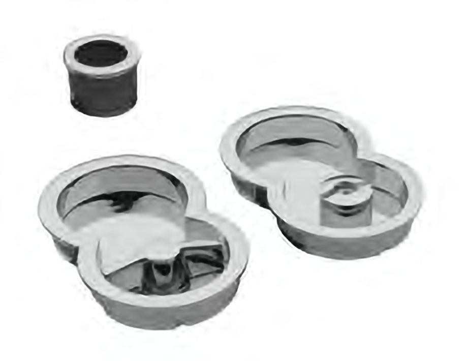 Комплект ручек INFINITY ART.85/A CRO с заверткой для раздвижной двери с торцевой ручкой, цвет - хром фото купить Томск