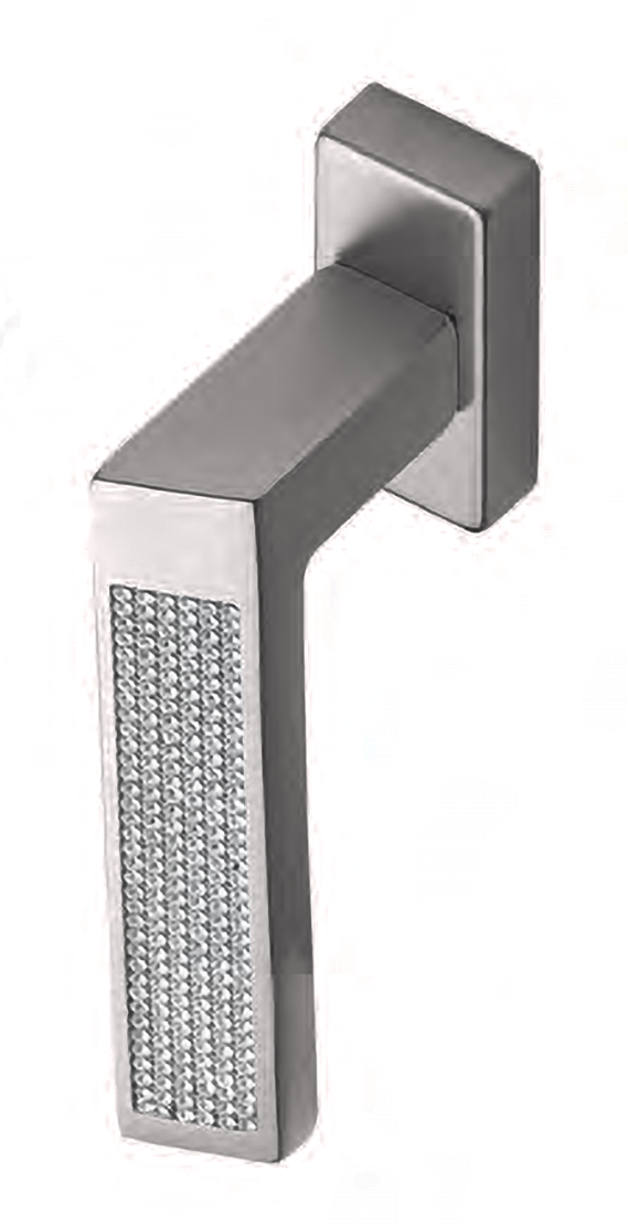 Ручка оконная DOLCE VITA W1 NIN с 4-х позицион. механизмом, цвет черный никель фото купить в Томске