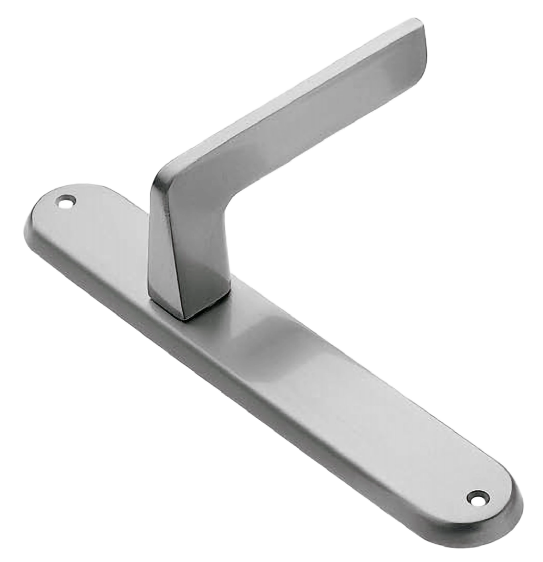 Ручка дверная на планке ROCK PL CSA, цвет матовый хром, латунь фото купить в Томске