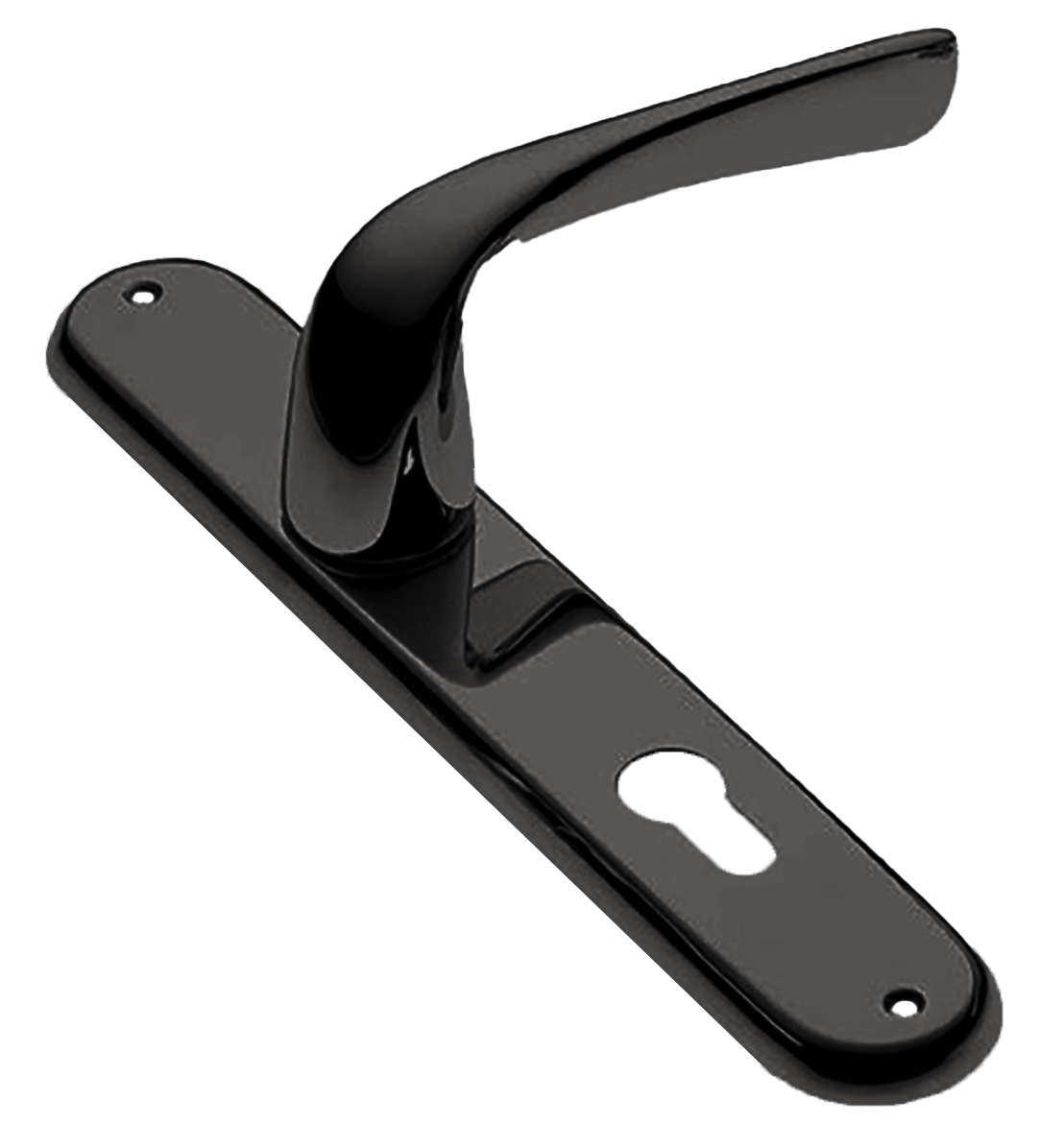 Ручка дверная на планке LE MANS PL NIN, цвет черный никель, латунь фото купить в Томске