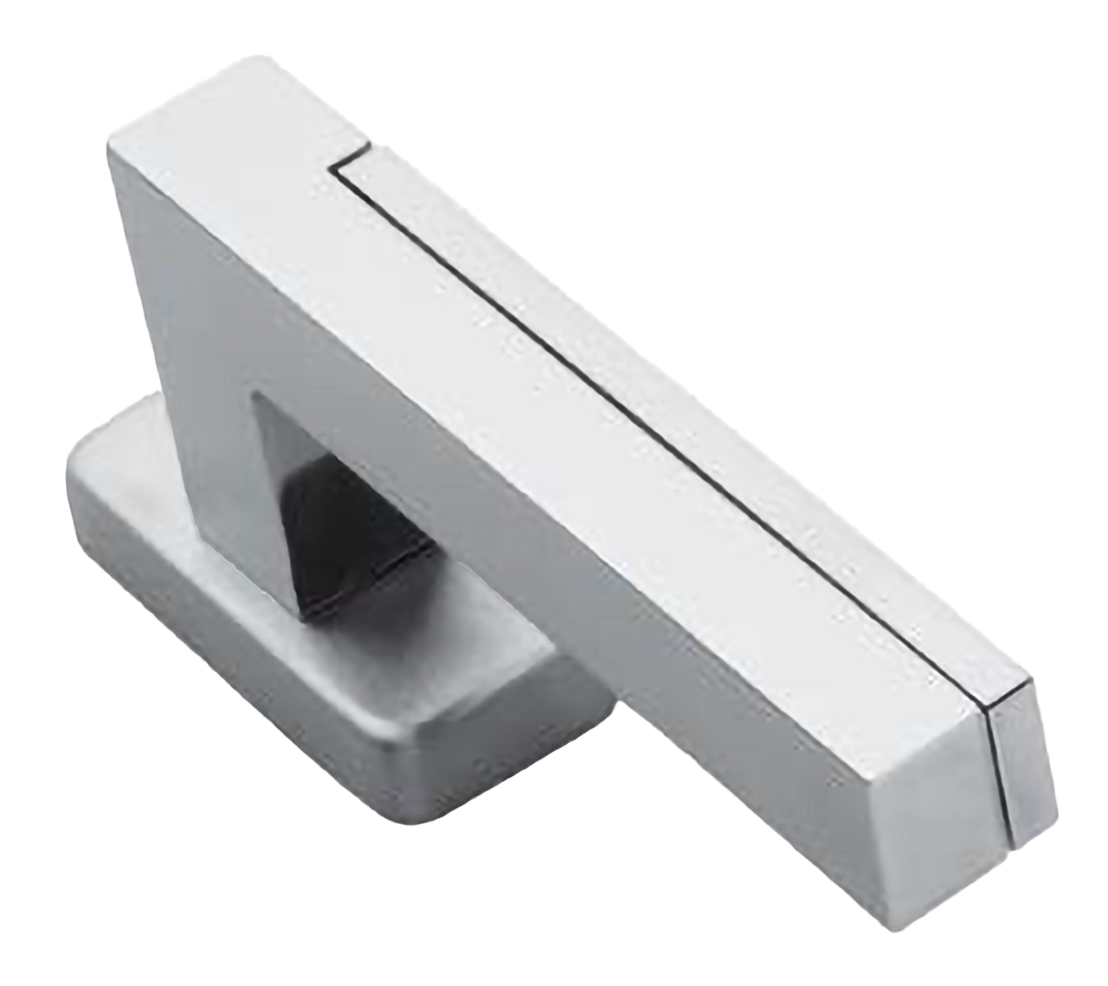 Ручка оконная ISLAND W1 CRO на прямоугольной розетке, цвет хром, латунь фото купить в Томске