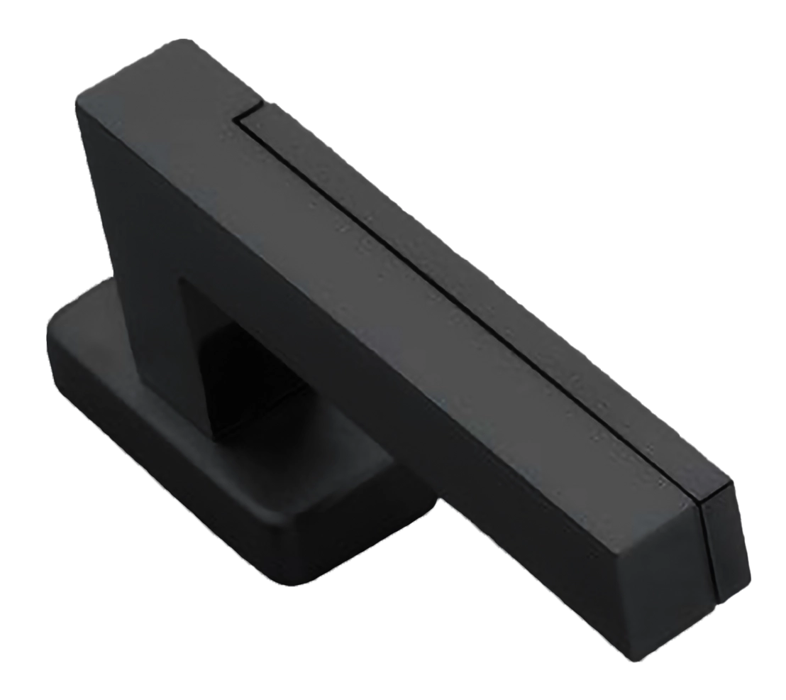 Ручка оконная ISLAND W1 NERO на прямоугольной розетке, цвет черный, латунь фото купить в Томске