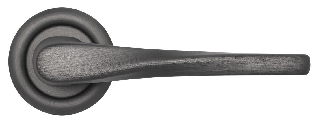 Ручка дверная THE OLYMPICS R7 SST на круглой розетке, цвет Летняя гроза/Summer Storm фото купить в Томске