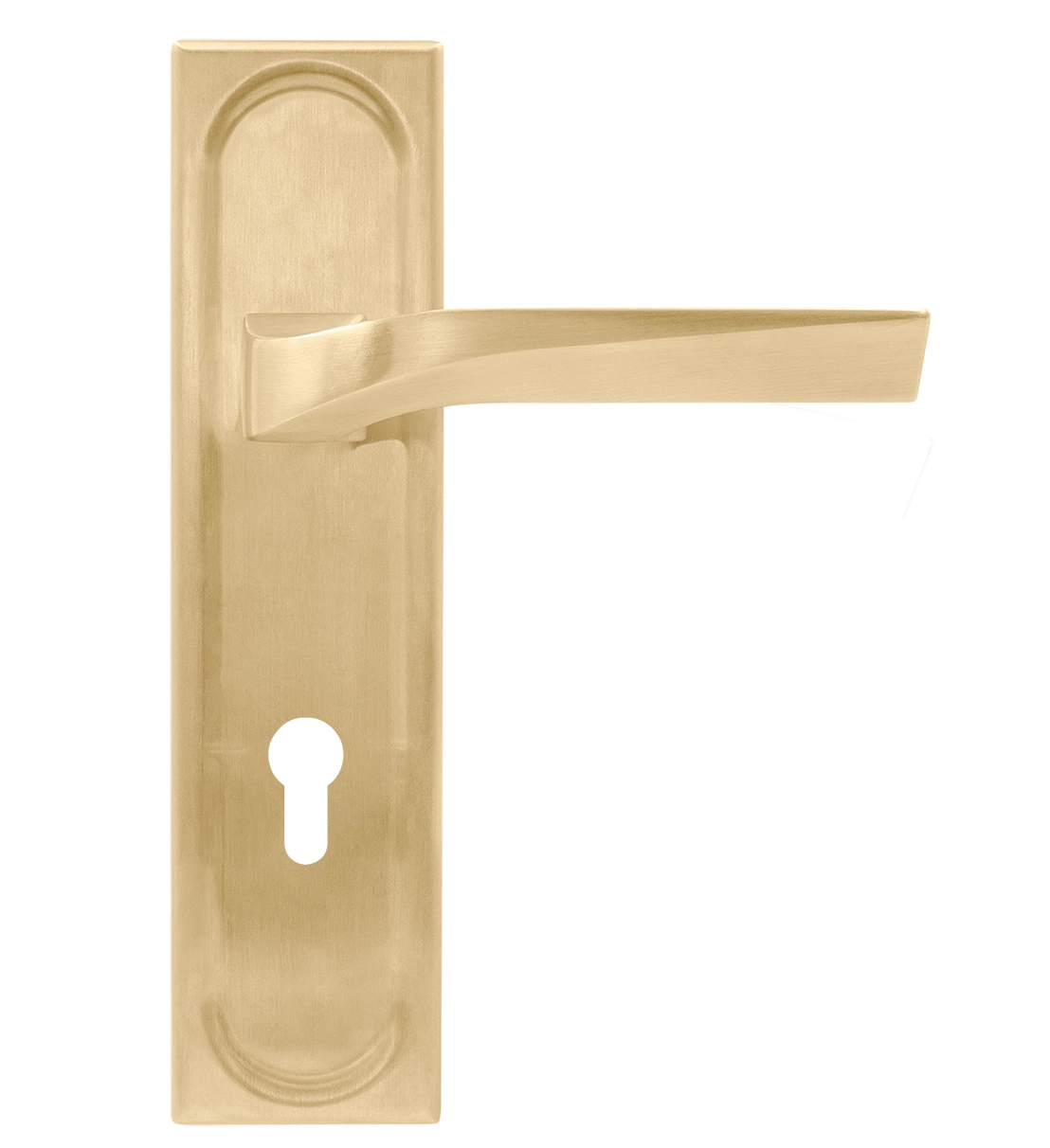 Ручка дверная WD CONCERT HALL PLS AH на планке, цвет Осенний мёд/Autumn Honey фото фурнитура Томск