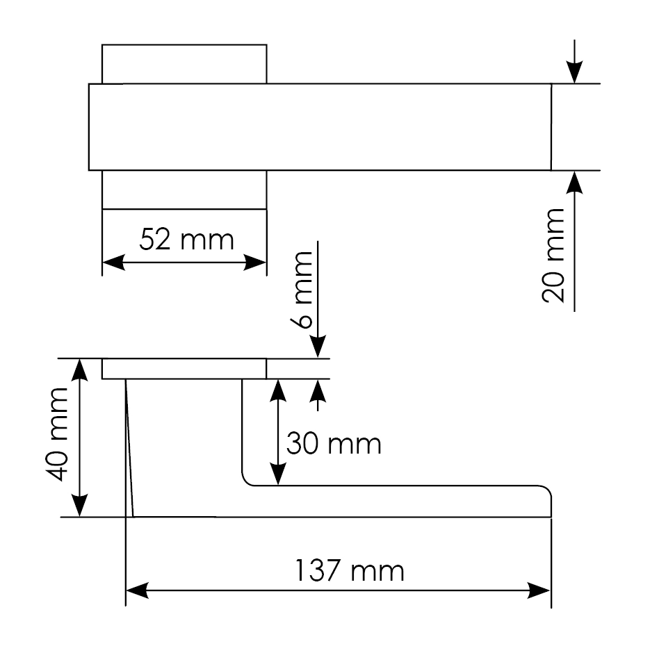 Комплект дверных ручек MH-56-S6 BL с заверткой MH-WC-S6 BL + магнитный замок M1895 BL, цвет черный фото morelli Томск