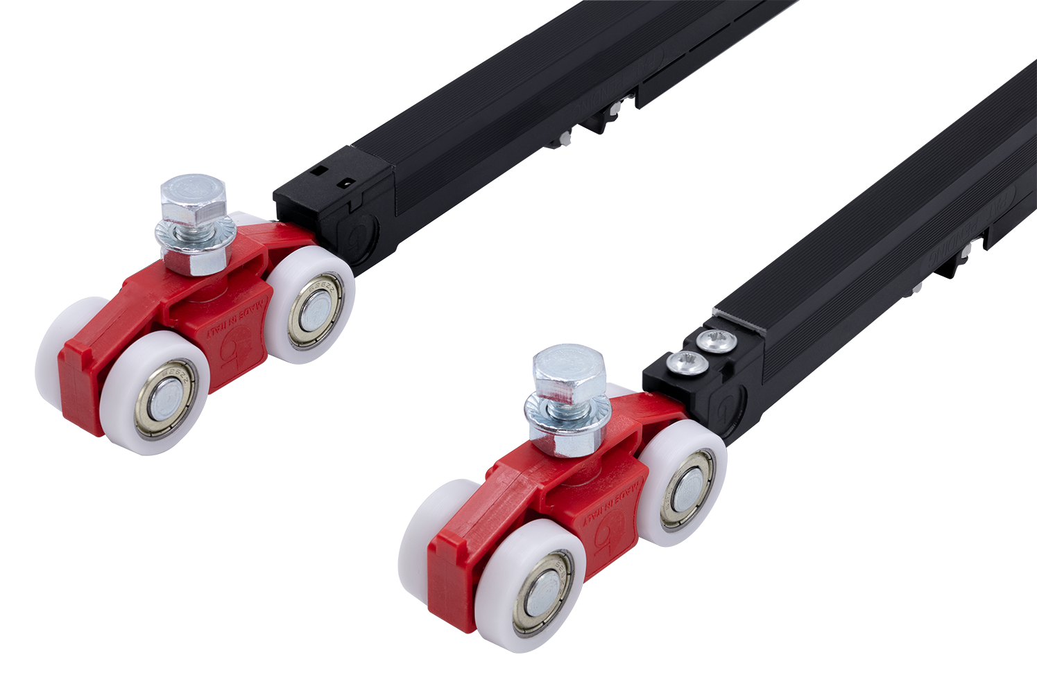 Комплект роликов ECO SLIDING SET 3 80kg NEW, двойной доводчик, дверь до 80кг фото купить в Томске