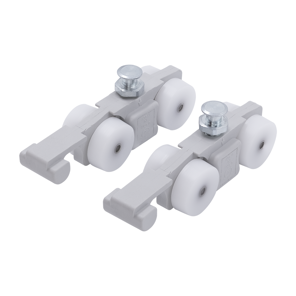 Комплект ролик-стопор SLIDING SET 1-SO 40kg NEW для синхр. открывания, дверь до 40кг фото фурнитура Томск