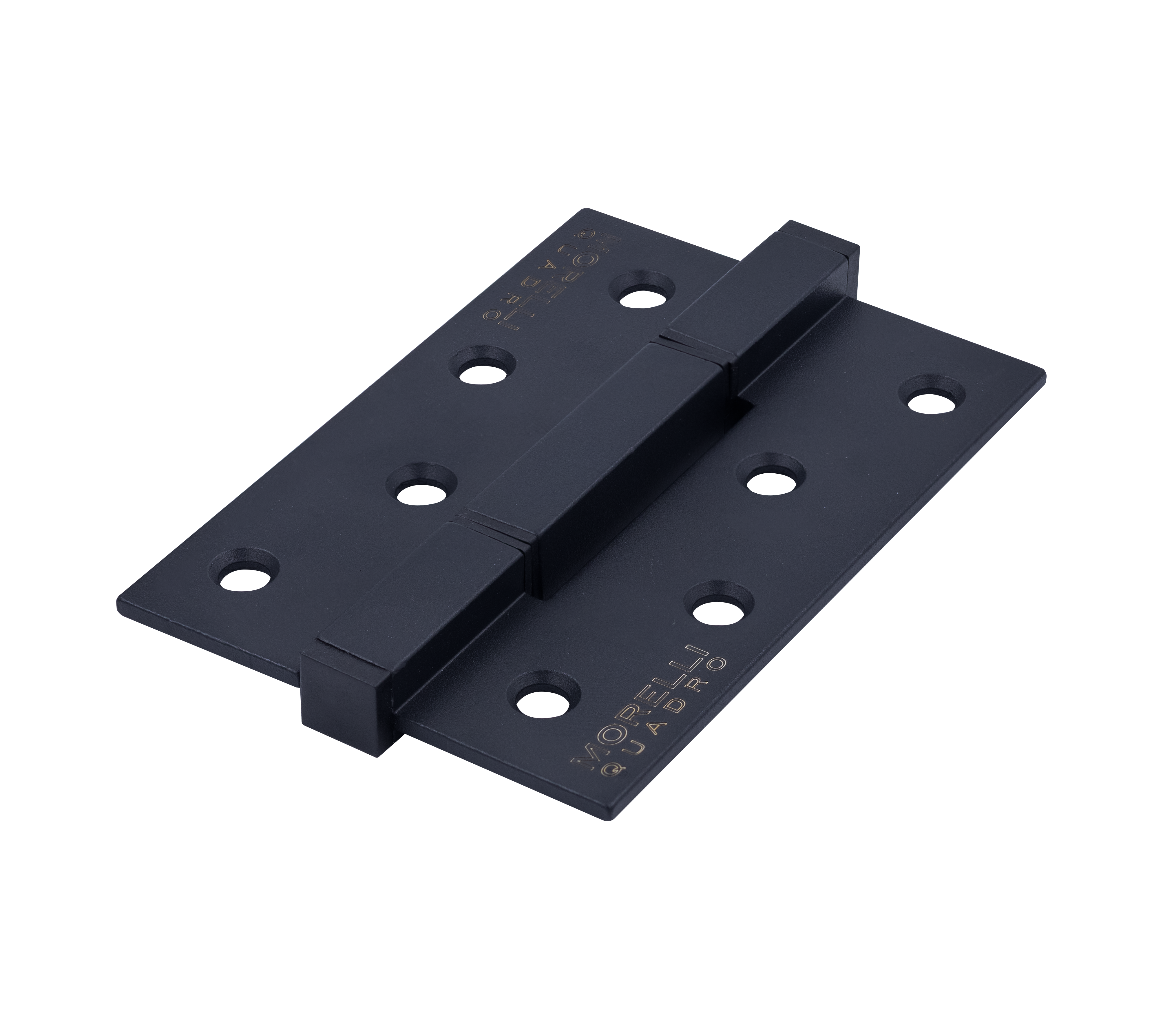 Петля QUADRO-2 BL врезная на квадратной оси, цвет черный фото купить Томск