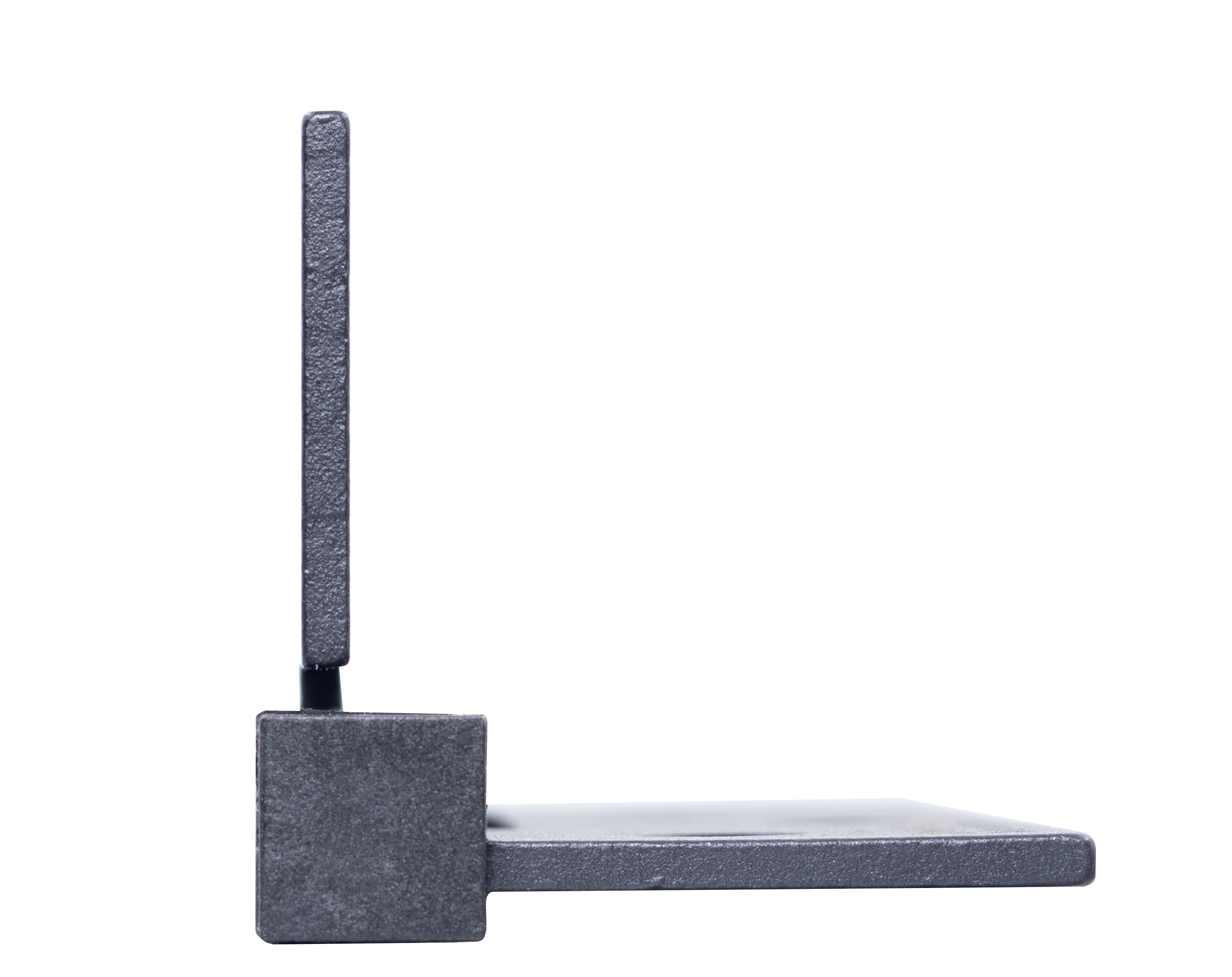 Петля QUADRO-2 BL врезная на квадратной оси, цвет черный, вес полотна до 40 кг фото фурнитура Томск