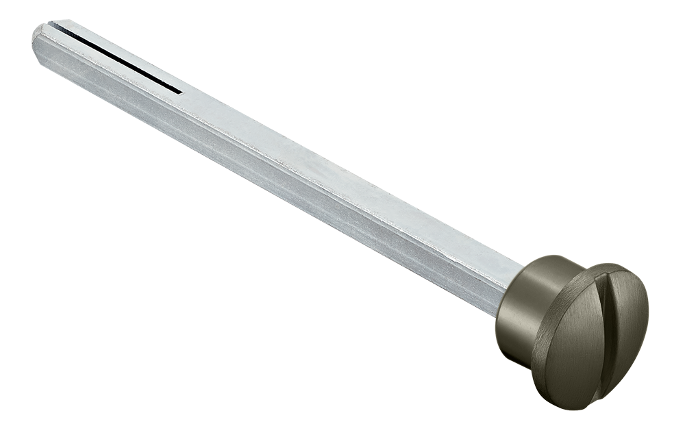 Четырехгранник LUX-SPINDLE-WC 110 ANT 110мм с кнопкой, цвет антрацит фото купить Томск