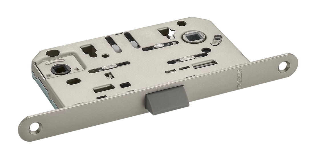 Замок межкомнатный 1895P MSN бесшумный многофункциональный, цвет матовый сатинированный никель фото купить Томск