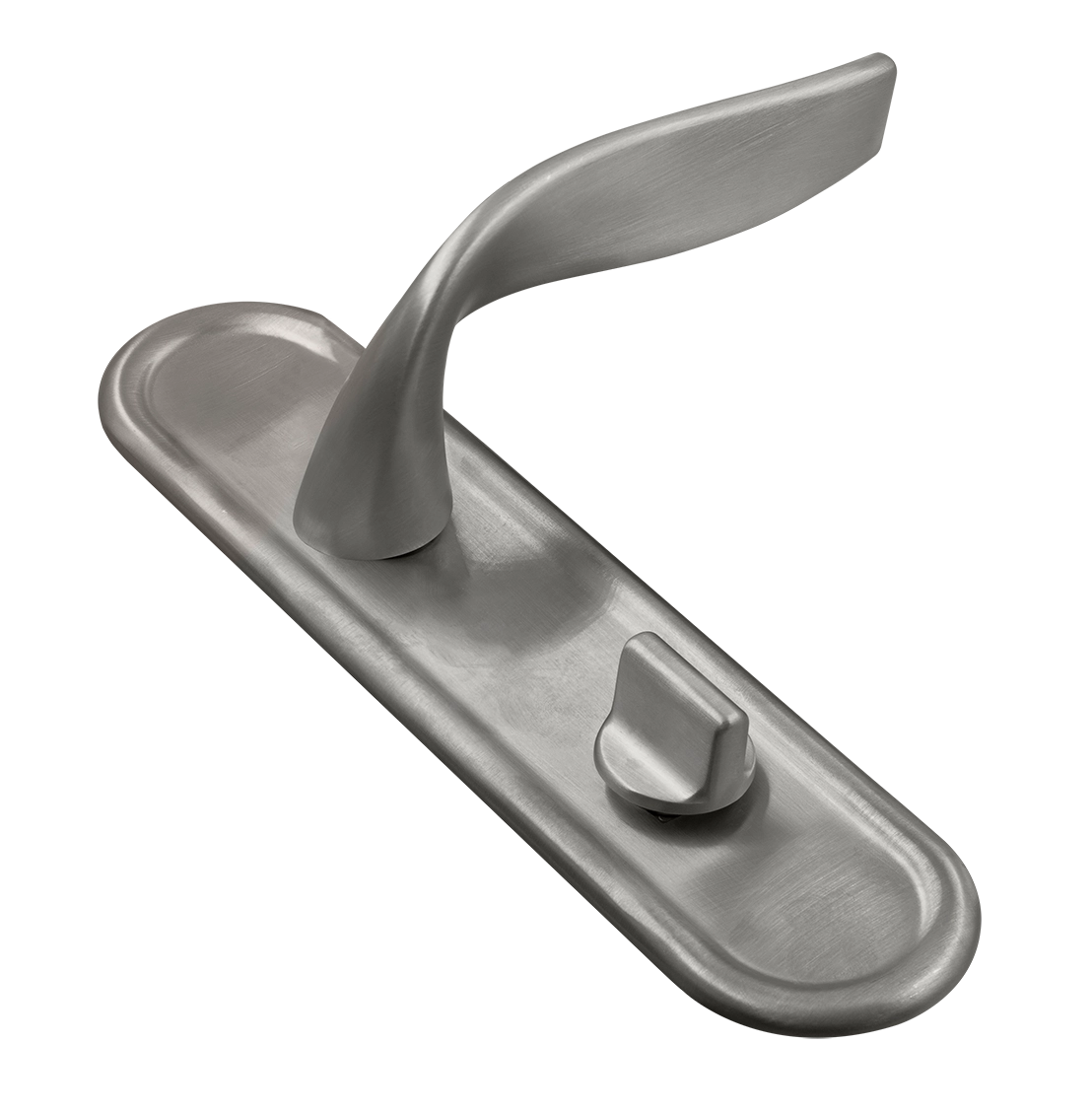 Ручка дверная SKYSCRAPER PLR WF на планке, цвет Зимняя стужа/Winter Frost фото купить Томск