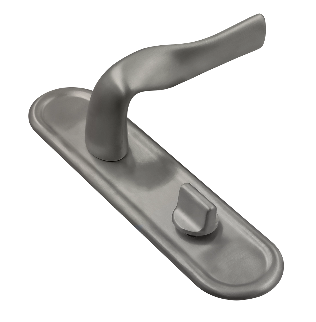 Ручка дверная LVB PLR WF на планке, цвет Зимняя стужа/Winter Frost фото купить Томск