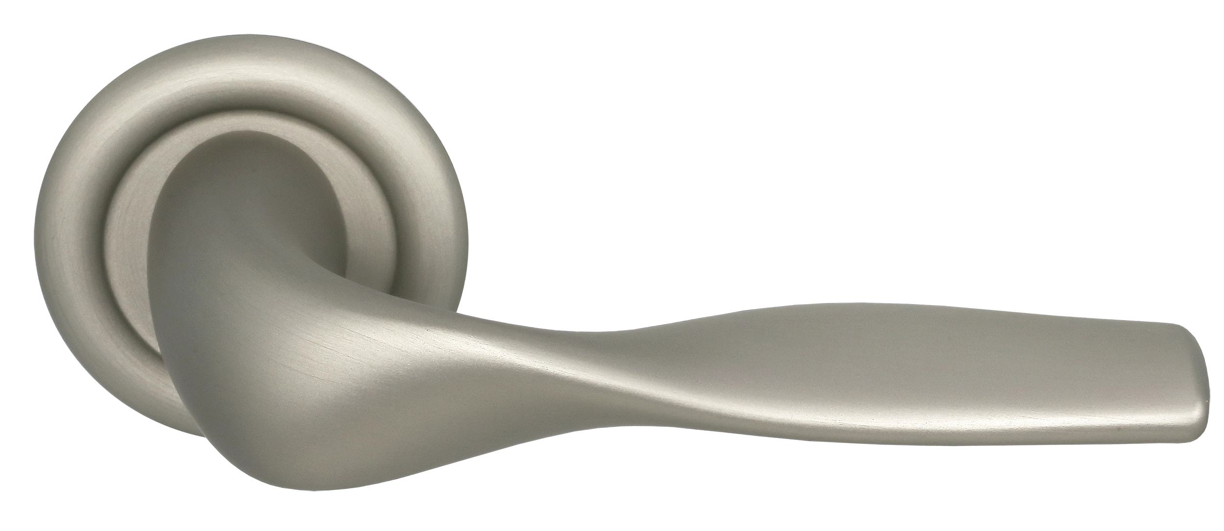 Ручка дверная LVB R7 SMI на круглой розетке, цвет Весенняя дымка/Spring Mist фото купить Томск