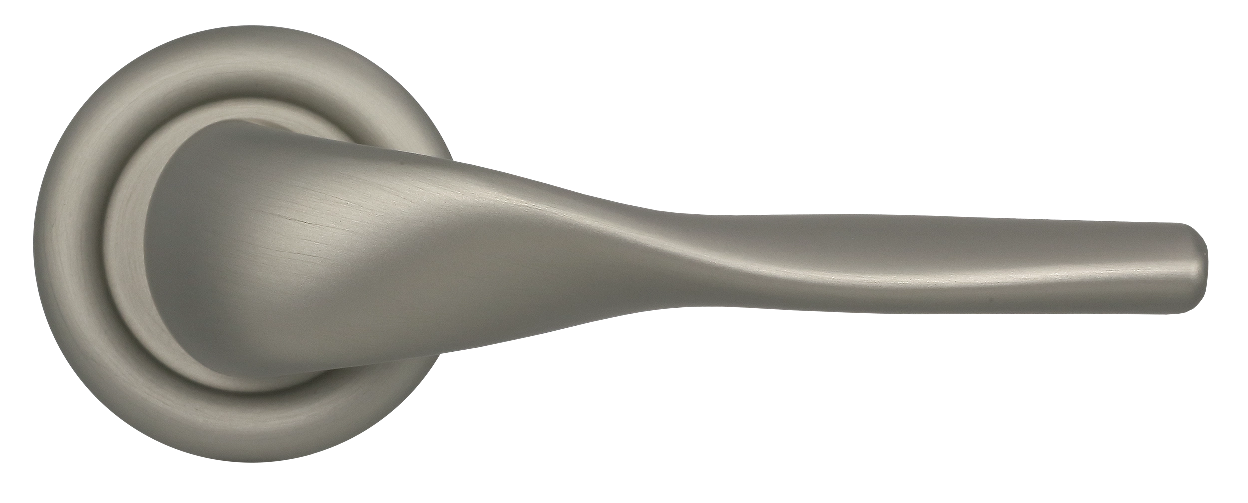 Ручка дверная LVB R7 SMI на круглой розетке, цвет Весенняя дымка/Spring Mist фото купить в Томске