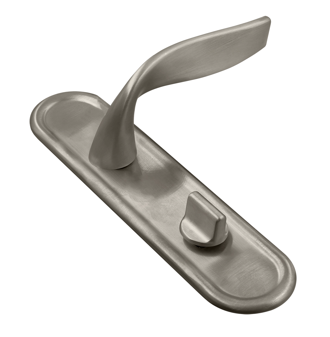 Ручка дверная SKYSCRAPER PLR SMI на планке, цвет Весенняя дымка/Spring Mist фото купить Томск