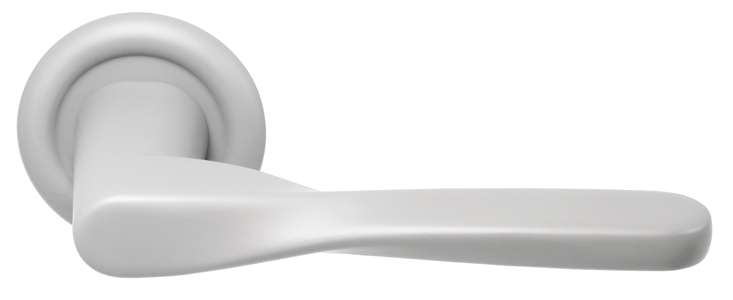 Ручка дверная THE OLYMPICS R7 SSW на круглой розетке, цвет Стокгольмский снегопад/Stockholm Snowfall фото купить Томск