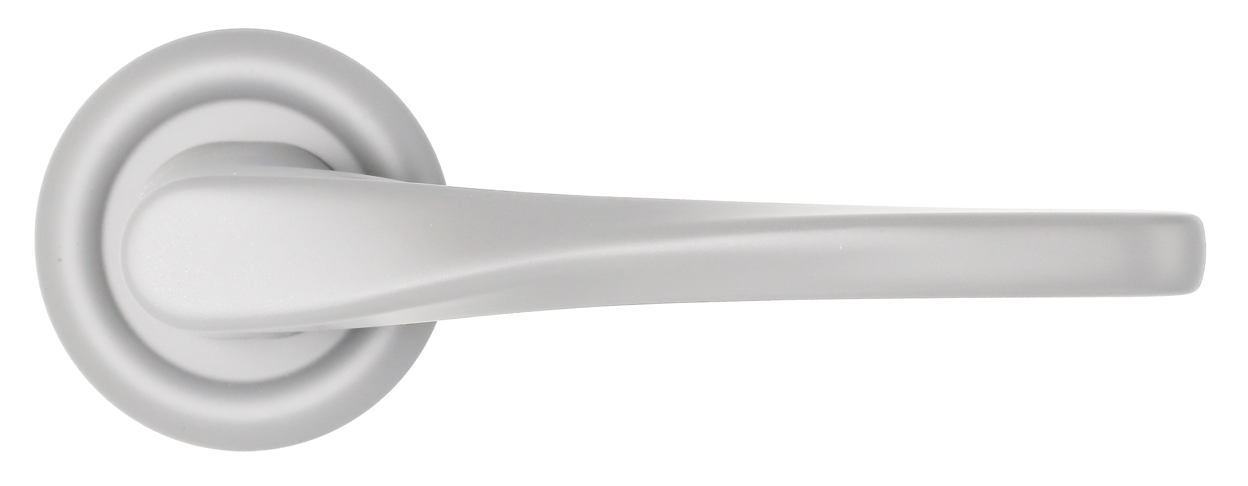 Ручка дверная THE OLYMPICS R7 SSW на круглой розетке, цвет Стокгольмский снегопад/Stockholm Snowfall фото купить в Томске