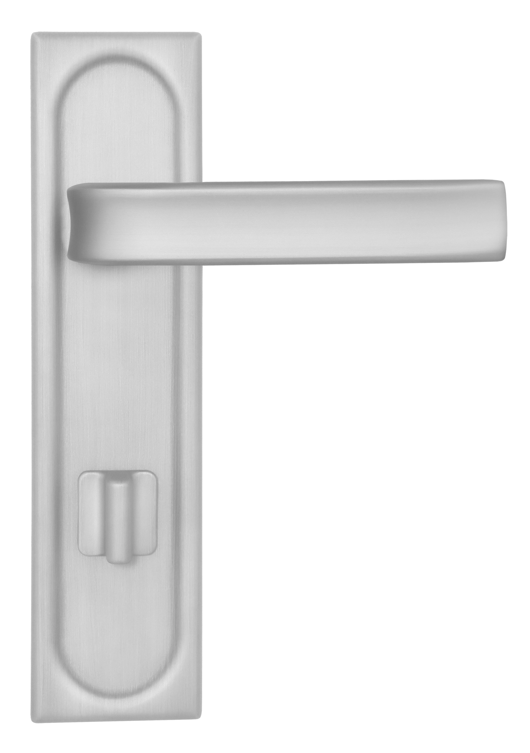 Ручка дверная THE BUS STATION PLS SSW на планке, цвет Стокгольмский снегопад/Stockholm Snowfall фото купить в Томске