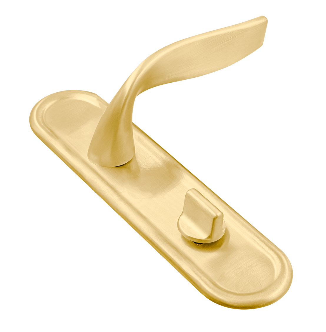 Ручка дверная SKYSCRAPER PLR AH на планке, цвет Осенний мёд/Autumn Honey фото купить Томск