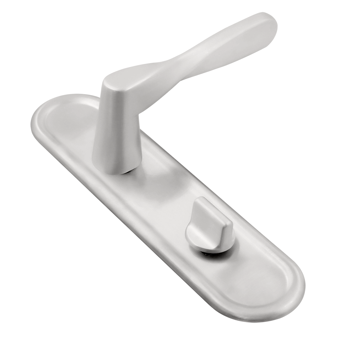 Ручка дверная THE OLYMPICS PLR SSW на планке, цвет Стокгольмский снегопад/Stockholm Snowfall фото купить Томск