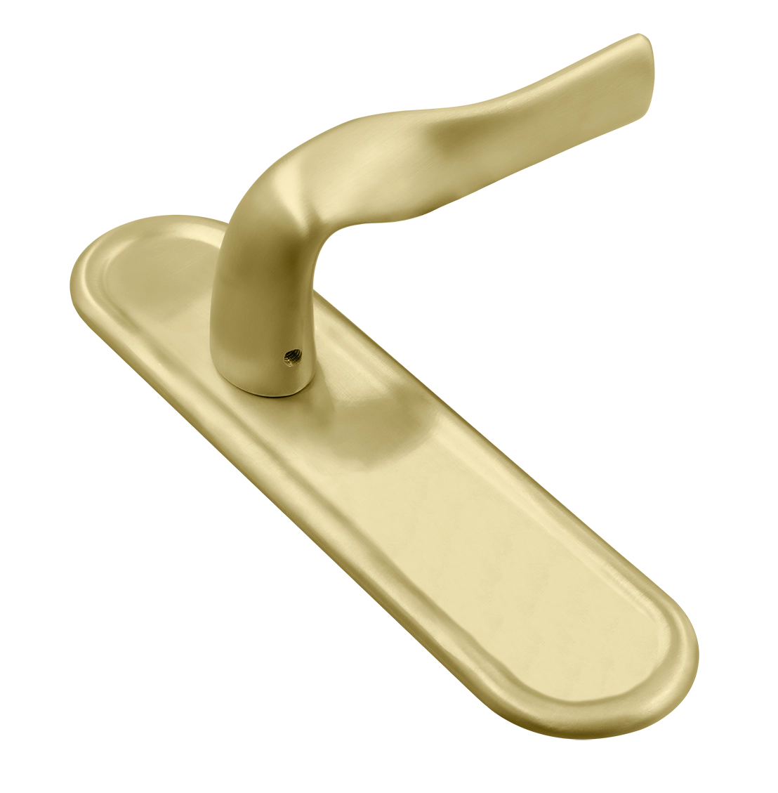 Ручка дверная LVB PLR AH на планке, цвет Осенний мёд/Autumn Honey фото купить Томск