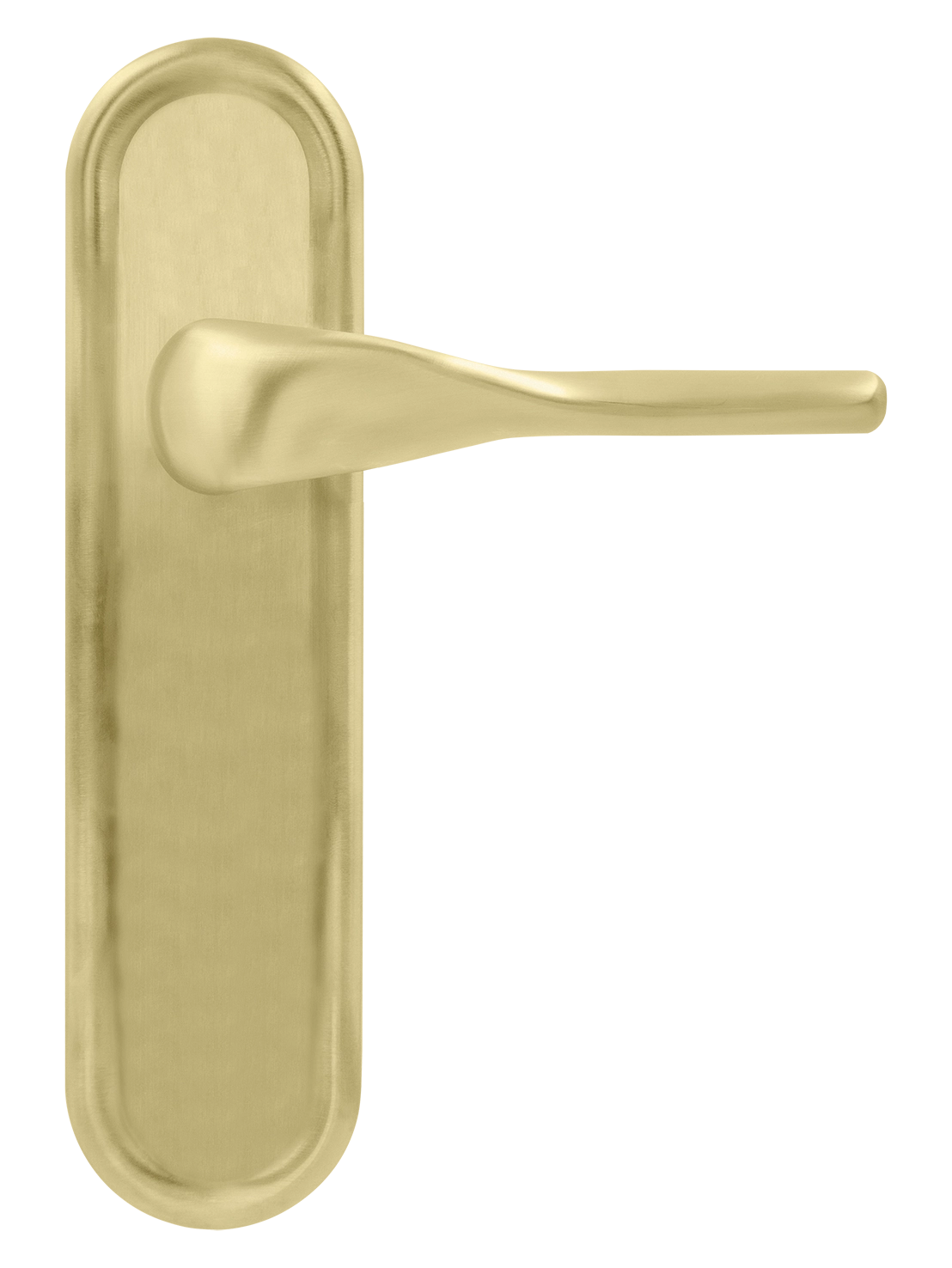 Ручка дверная LVB PLR AH на планке, цвет Осенний мёд/Autumn Honey фото купить в Томске