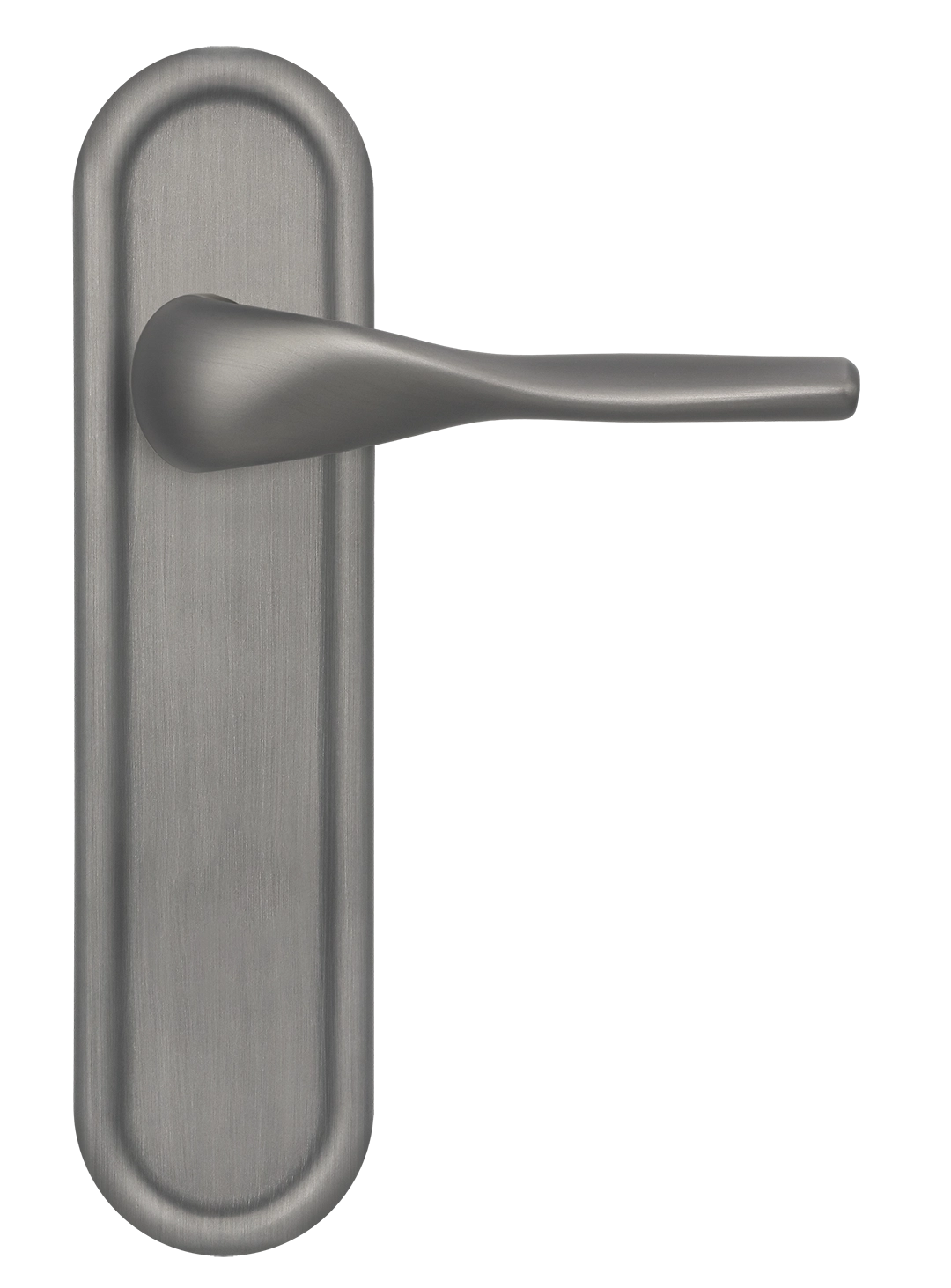 Ручка дверная LVB PLR WF на планке, цвет Зимняя стужа/Winter Frost фото купить в Томске