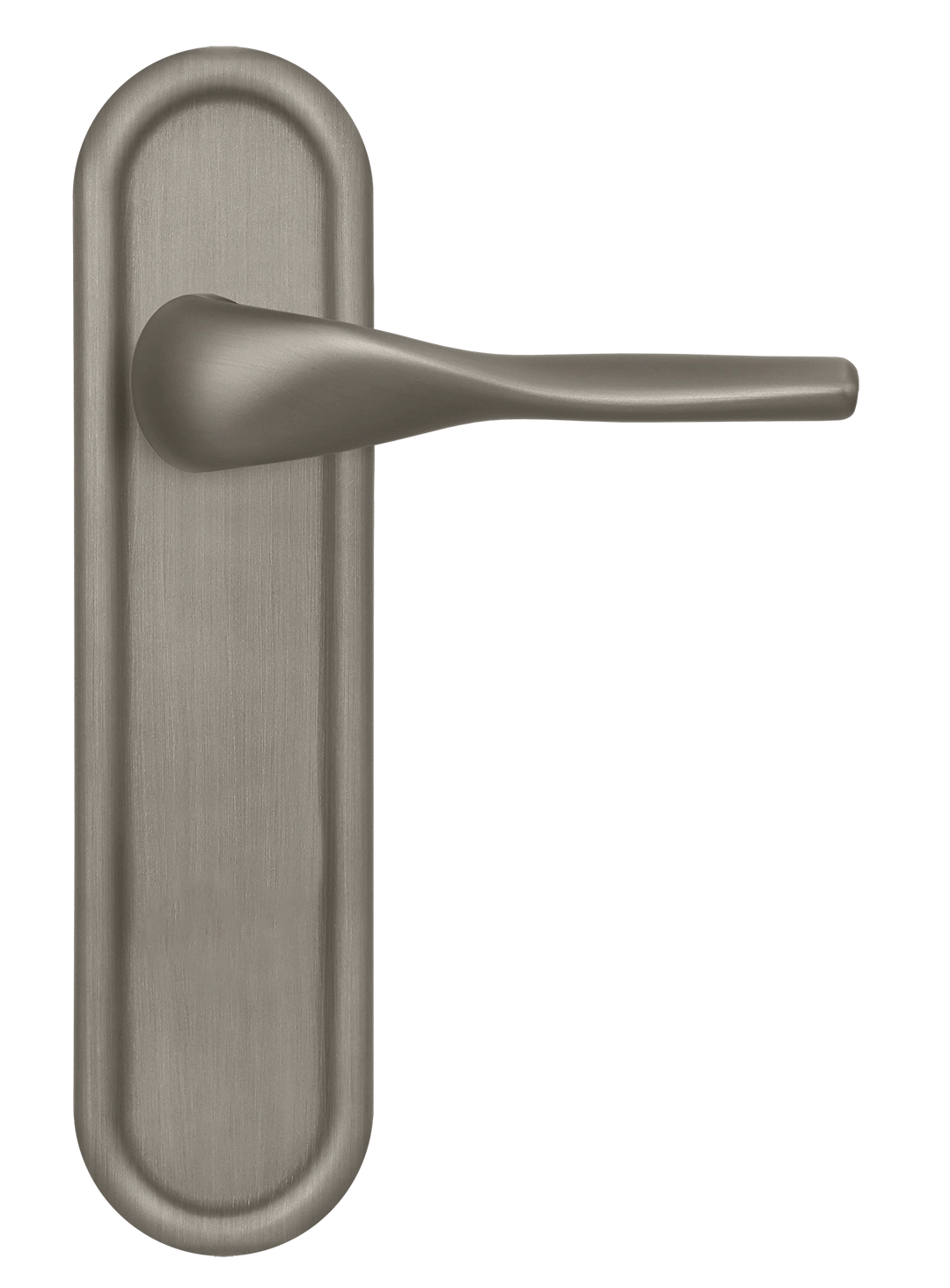 Ручка дверная LVB PLR SMI на планке, цвет Весенняя дымка/Spring Mist фото купить в Томске