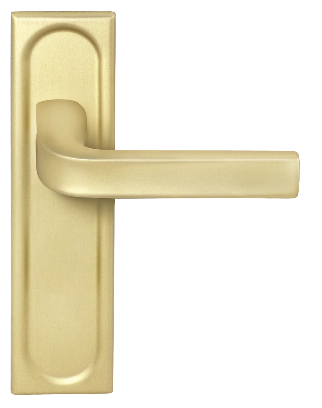 Ручка дверная THE BUS STATION PLS AH на планке, цвет Осенний мёд/Autumn Honey фото фурнитура Томск