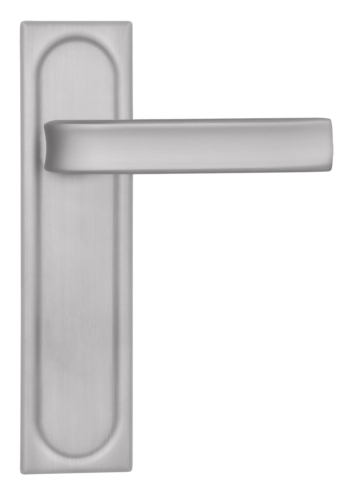 Ручка дверная THE BUS STATION PLS SSW на планке, цвет Стокгольмский снегопад/Stockholm Snowfall фото купить в Томске