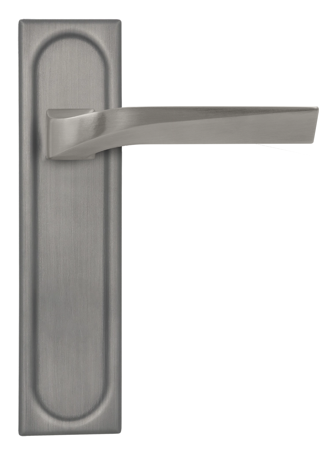 Ручка дверная WD CONCERT HALL PLS WF на планке, цвет Зимняя стужа/Winter Frost фото купить в Томске