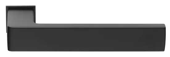 Ручка дверная HORIZONT-SM NERO раздельная без розетки, цвет черный, ЦАМ фото купить Томск